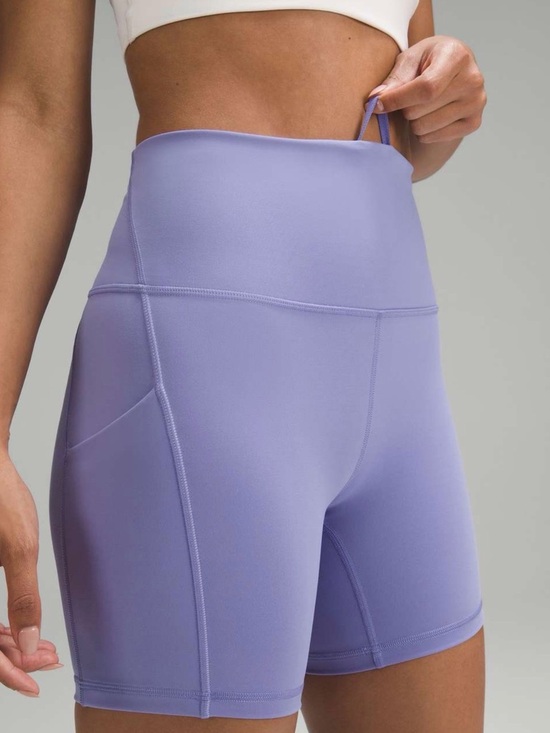 lululemon athletica Pants - lululemon athletica Wunder Train High-Rise Short with Pockets 6”